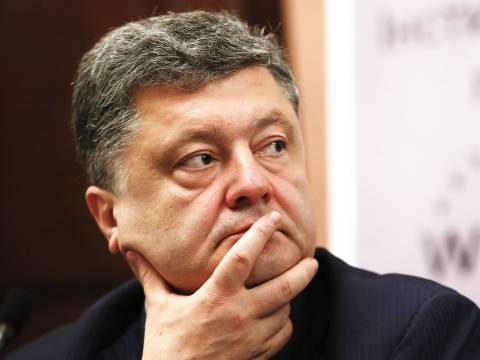 Petro Poroșenko a fost chestionat de agenții DBR de la Kiev 