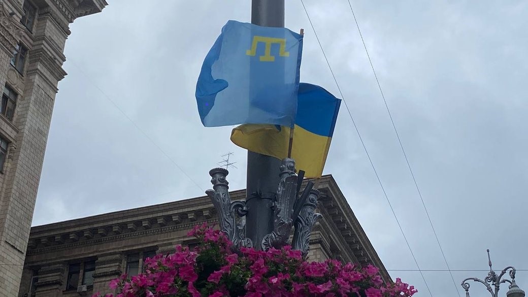Кримськотатарський прапор, як і український, став символом боротьби з окупантами у Криму — Бекір Аблаєв 